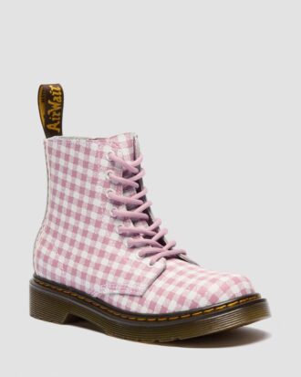 Cizme din piele Gingham JUNIOR 1460