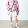Cizme din piele Gingham JUNIOR 1460 Cizme din piele Gingham JUNIOR 1460