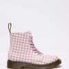 Cizme din piele Gingham JUNIOR 1460 Cizme din piele Gingham JUNIOR 1460