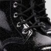 CIZME DIN PIELE PATENT LEATHER CU GLITTER PENTRU BEBELUȘI 1460