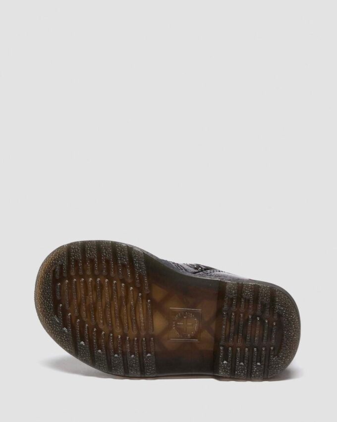 CIZME DIN PIELE PATENT LEATHER CU GLITTER PENTRU BEBELUȘI 1460