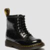 CIZME DIN PIELE PATENT LEATHER CU GLITTER PENTRU COPII 1460 CIZME DIN PIELE PATENT LEATHER CU GLITTER PENTRU COPII 1460