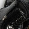 CIZME DIN PIELE PATENT LEATHER CU GLITTER PENTRU COPII 1460 CIZME DIN PIELE PATENT LEATHER CU GLITTER PENTRU COPII 1460
