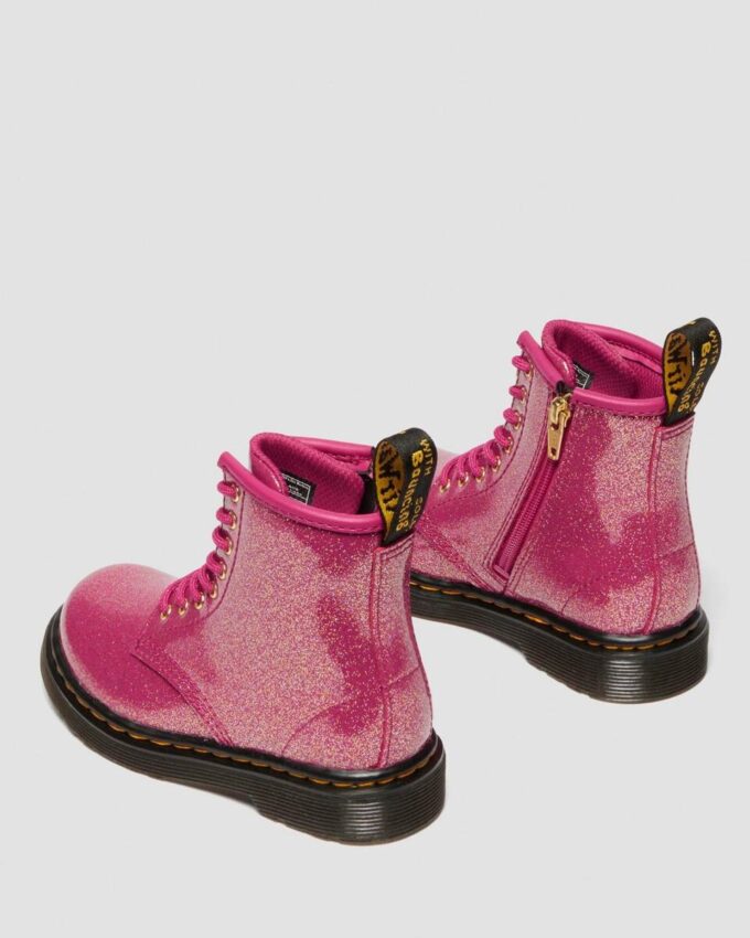 CIZME DIN PIELE PATENT LEATHER CU GLITTER PENTRU COPII 1460 CIZME DIN PIELE PATENT LEATHER CU GLITTER PENTRU COPII 1460