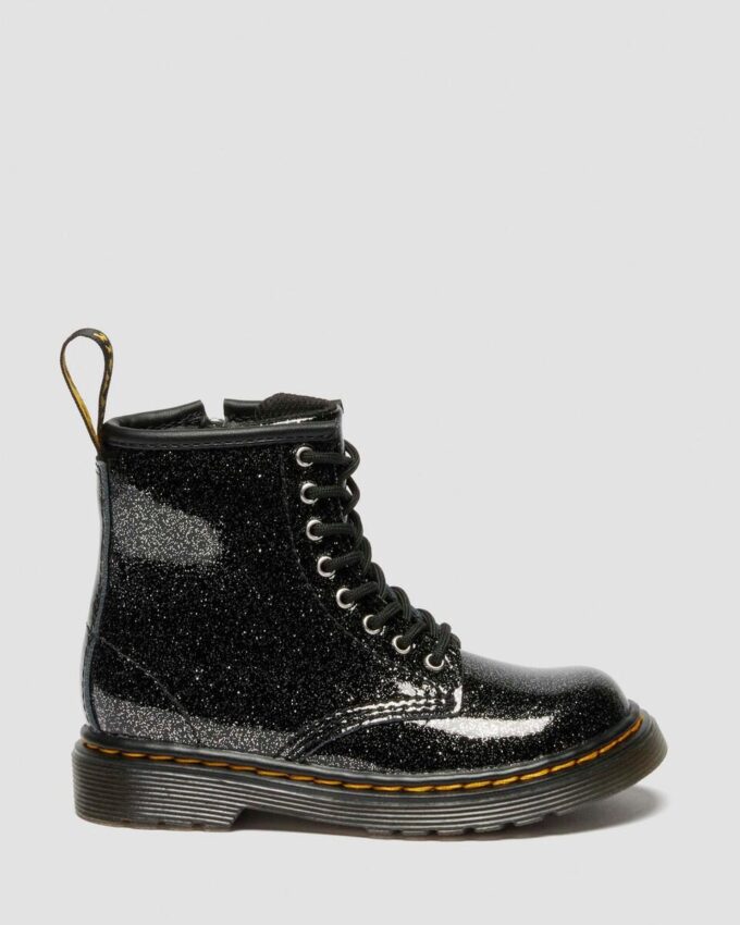 CIZME DIN PIELE PATENT LEATHER CU GLITTER PENTRU COPII 1460 CIZME DIN PIELE PATENT LEATHER CU GLITTER PENTRU COPII 1460