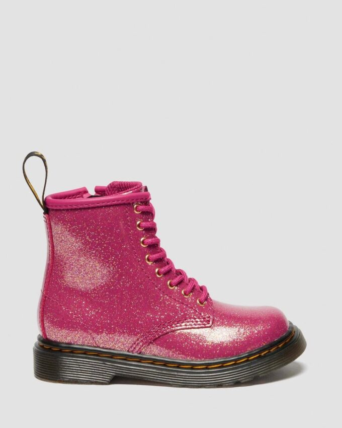 CIZME DIN PIELE PATENT LEATHER CU GLITTER PENTRU COPII 1460 CIZME DIN PIELE PATENT LEATHER CU GLITTER PENTRU COPII 1460