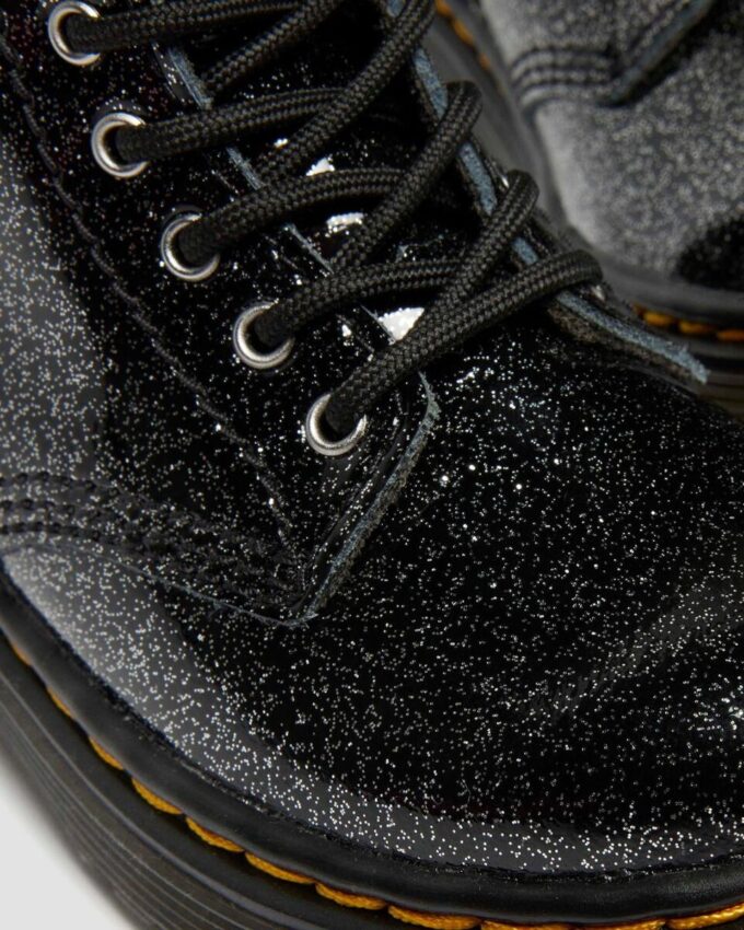 CIZME DIN PIELE PATENT LEATHER CU GLITTER PENTRU COPII 1460 CIZME DIN PIELE PATENT LEATHER CU GLITTER PENTRU COPII 1460