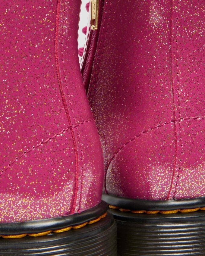 CIZME DIN PIELE PATENT LEATHER CU GLITTER PENTRU COPII 1460 CIZME DIN PIELE PATENT LEATHER CU GLITTER PENTRU COPII 1460