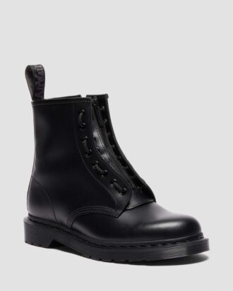 Cizme din Smooth Leather 1460 ZIP MONO