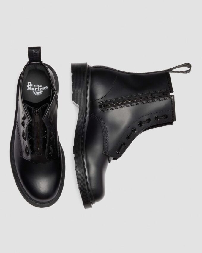 Cizme din Smooth Leather 1460 ZIP MONO Cizme din Smooth Leather 1460 ZIP MONO