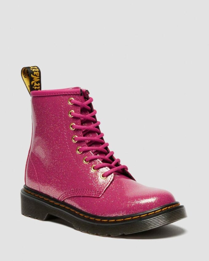 CIZME JUNIOR 1460 DIN PATENT LEATHER CU GLITTER CIZME JUNIOR 1460 DIN PATENT LEATHER CU GLITTER