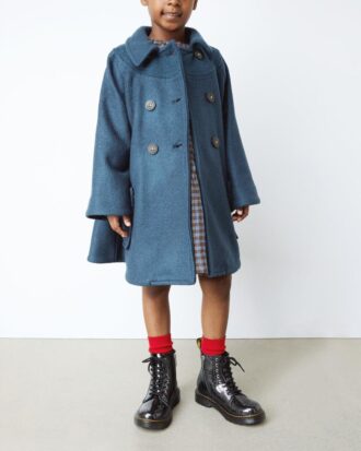 CIZME JUNIOR 1460 DIN PATENT LEATHER CU GLITTER