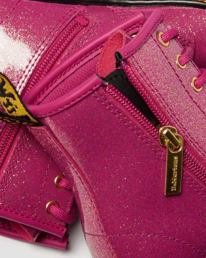 CIZME JUNIOR 1460 DIN PATENT LEATHER CU GLITTER CIZME JUNIOR 1460 DIN PATENT LEATHER CU GLITTER