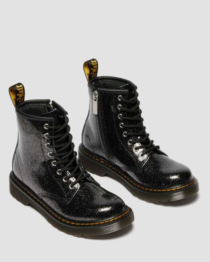 CIZME JUNIOR 1460 DIN PATENT LEATHER CU GLITTER CIZME JUNIOR 1460 DIN PATENT LEATHER CU GLITTER