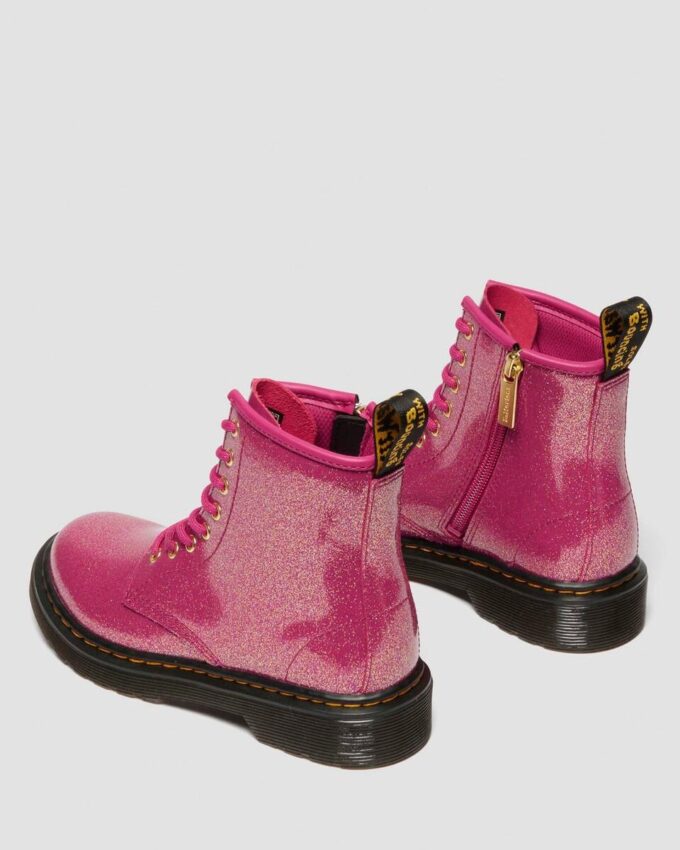CIZME JUNIOR 1460 DIN PATENT LEATHER CU GLITTER CIZME JUNIOR 1460 DIN PATENT LEATHER CU GLITTER