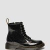 CIZME JUNIOR 1460 DIN PATENT LEATHER CU GLITTER CIZME JUNIOR 1460 DIN PATENT LEATHER CU GLITTER