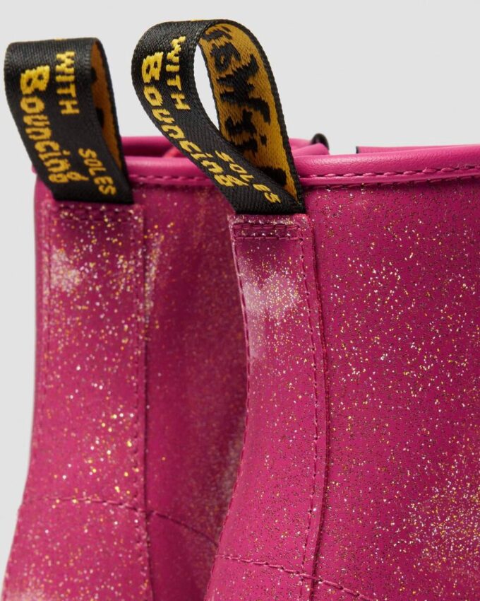 CIZME JUNIOR 1460 DIN PATENT LEATHER CU GLITTER CIZME JUNIOR 1460 DIN PATENT LEATHER CU GLITTER