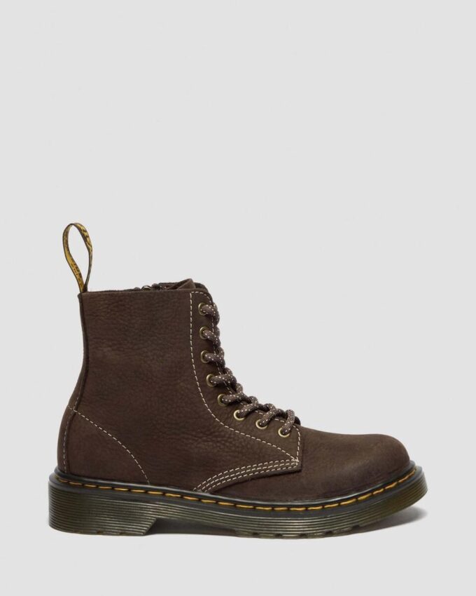 Cizme JUNIOR 1460 din piele nubuc Cizme JUNIOR 1460 din piele nubuc