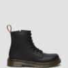 Cizme Junior 1460 Softy T din piele cu șireturi Cizme Junior 1460 Softy T din piele cu șireturi