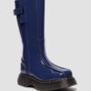 Cizme înalte BUZZ HI din Patent Leather cu aspect uzat Cizme înalte BUZZ HI din Patent Leather cu aspect uzat