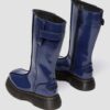 Cizme înalte BUZZ HI din Patent Leather cu aspect uzat Cizme înalte BUZZ HI din Patent Leather cu aspect uzat