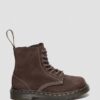 Cizme pentru copii mici 1460 Tumbled Nubuck Cizme pentru copii mici 1460 Tumbled Nubuck