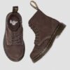 Cizme pentru copii mici 1460 Tumbled Nubuck Cizme pentru copii mici 1460 Tumbled Nubuck