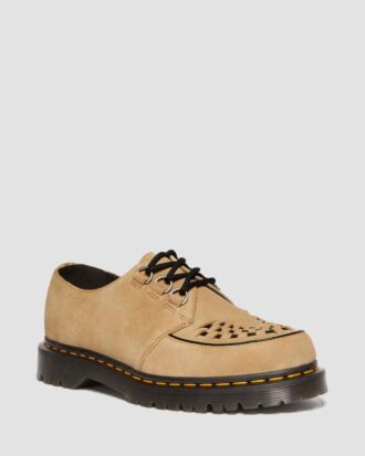 Creepers Ramsey din piele de căprioară țesută