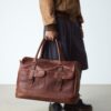GEANTĂ DE PIELE WEEKENDER AMBASSADOR Leather