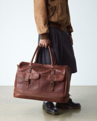 GEANTĂ DE PIELE WEEKENDER AMBASSADOR Leather