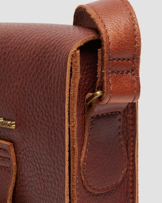 Geantă de reporter din piele Ambassador Leather