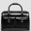 Geantă de weekend din piele netedă Smooth Leather Geantă de weekend din piele netedă Smooth Leather