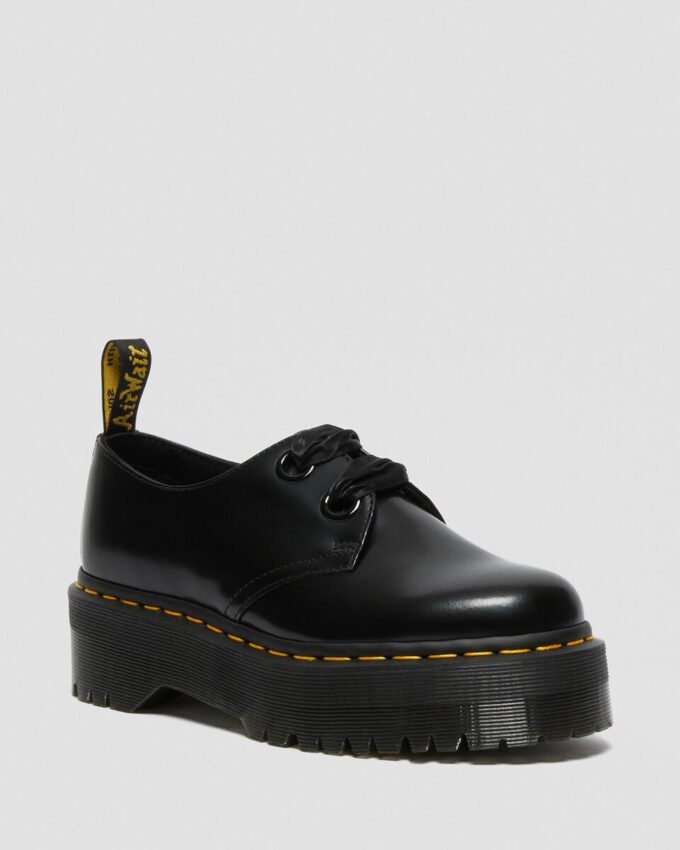Holly Pantofi cu platformă din piele pentru femei Holly Pantofi cu platformă din piele pentru femei