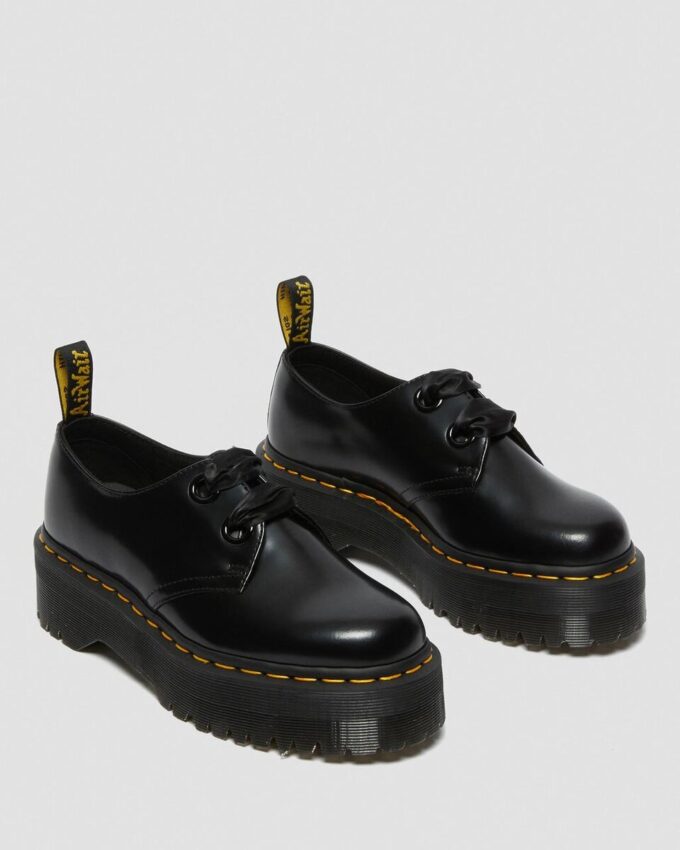 Holly Pantofi cu platformă din piele pentru femei Holly Pantofi cu platformă din piele pentru femei