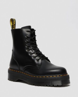 Jadon Boot Smooth Leather Platform