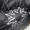 JADON HI SOLAR FLARE Cizme cu platformă din piele reciclată