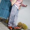 JORGE Fabricate în Anglia Papuci clasici din piele cu baretă