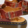 JORGE Fabricate în Anglia Papuci clasici din piele cu baretă