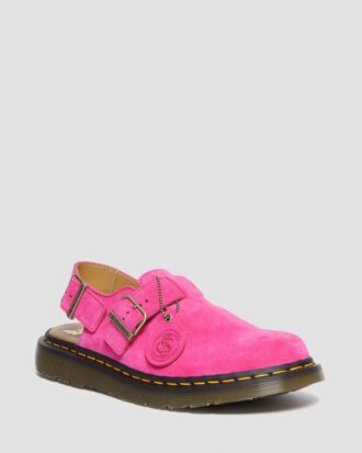 Jorge Made in England Mule din piele de căprioară