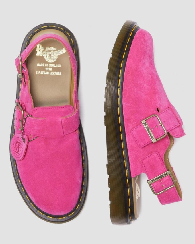 Jorge Made in England Mule din piele de căprioară Jorge Made in England Mule din piele de căprioară