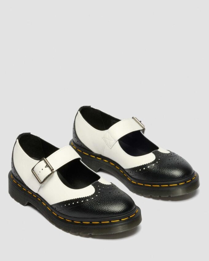 MARY JANE Pantofi din piele monocromă MARY JANE Pantofi din piele monocromă