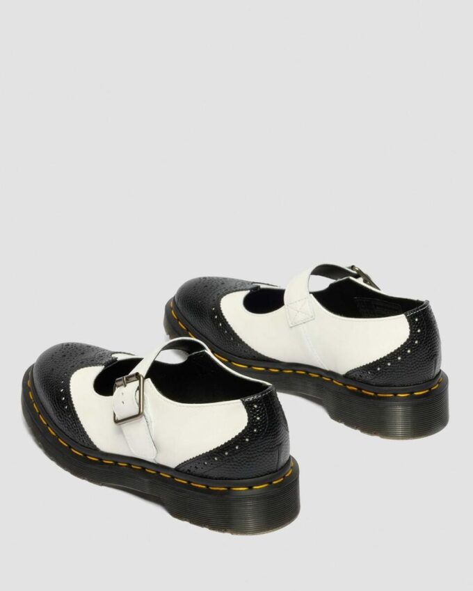 MARY JANE Pantofi din piele monocromă MARY JANE Pantofi din piele monocromă