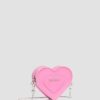 MINI HEART Geantă din piele în formă de inimă MINI HEART Geantă din piele în formă de inimă