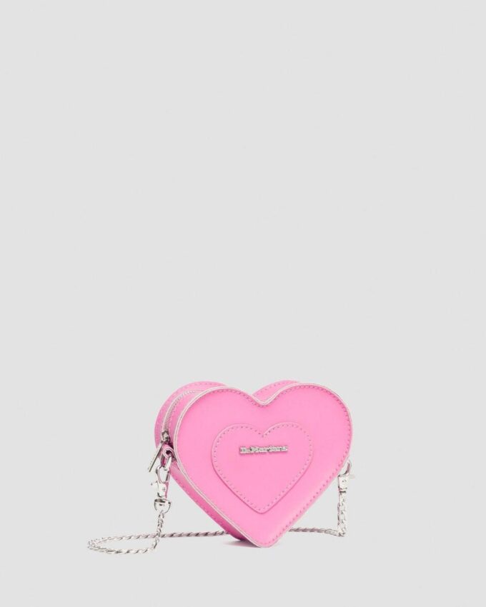 MINI HEART Geantă din piele în formă de inimă MINI HEART Geantă din piele în formă de inimă