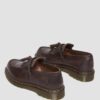 Mocasini Adrian din piele Crazy Horse cu ciucuri
