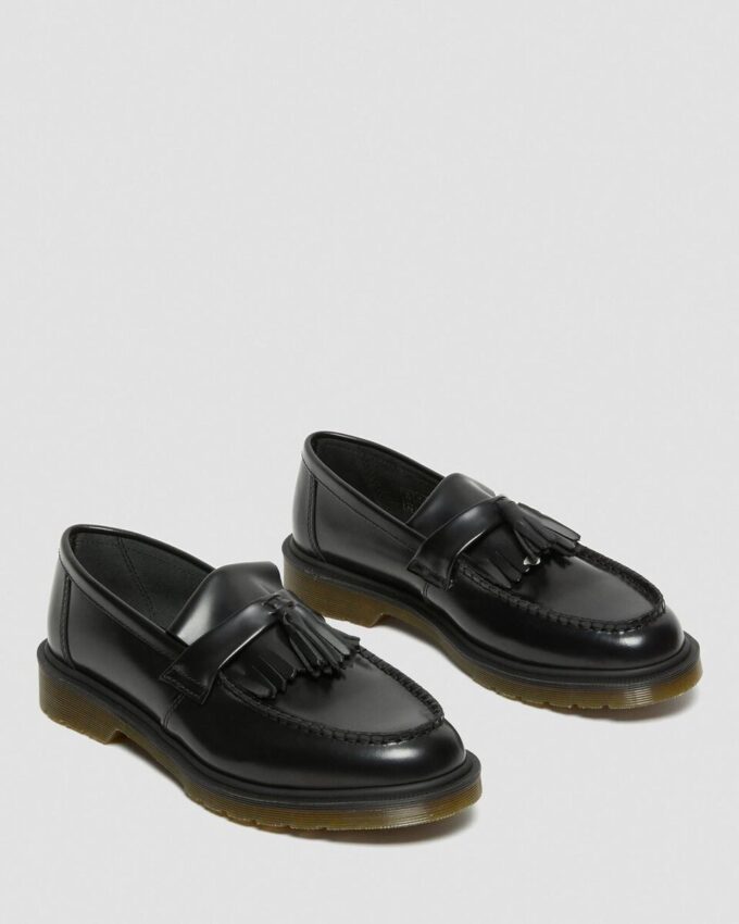 Mocasini Adrian din piele Smooth Leather cu ciucuri Mocasini Adrian din piele Smooth Leather cu ciucuri