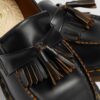 Mocasini cu ciucuri din piele Quilon Adrian Vintage Made In England Mocasini cu ciucuri din piele Quilon Adrian Vintage Made In England