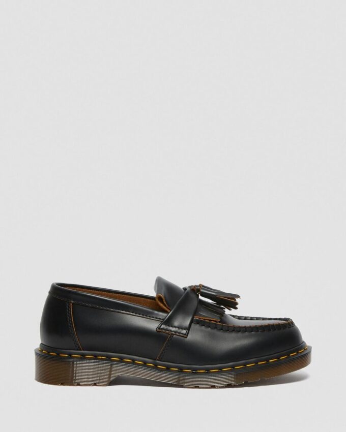 Mocasini cu ciucuri din piele Quilon Adrian Vintage Made In England Mocasini cu ciucuri din piele Quilon Adrian Vintage Made In England