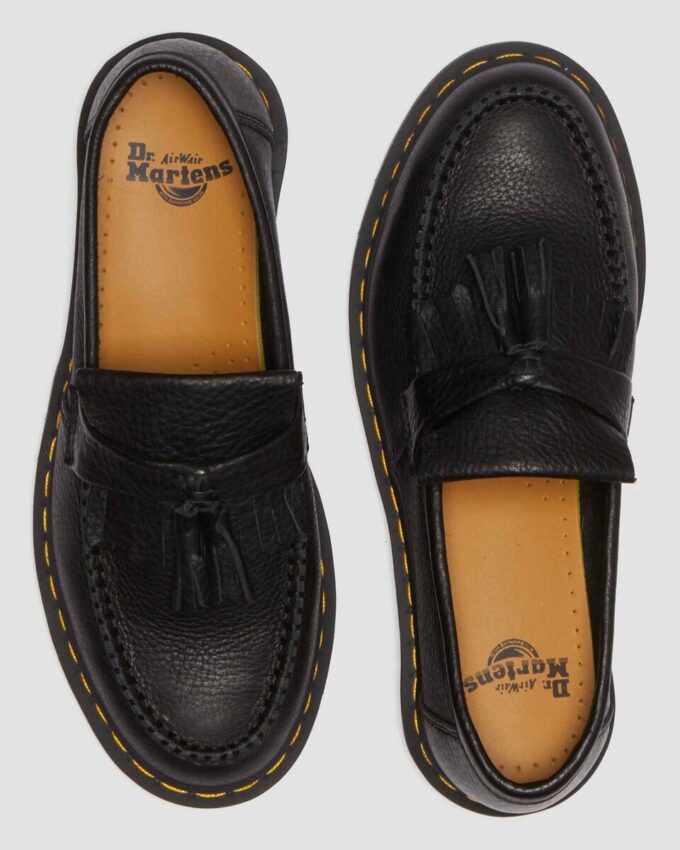 Mocasini din piele Adrian Yellow Stitch Ambassador Leather
