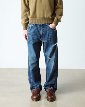 Mocasini din piele Adrian Yellow Stitch Ambassador Leather